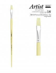 KCK BRISTLE FLAT LONG HANDLE BRUSH - BR 679F #8